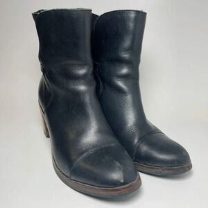 Wolverine 1000 Mile Leather Samantha Pleet Bonny Boots Black